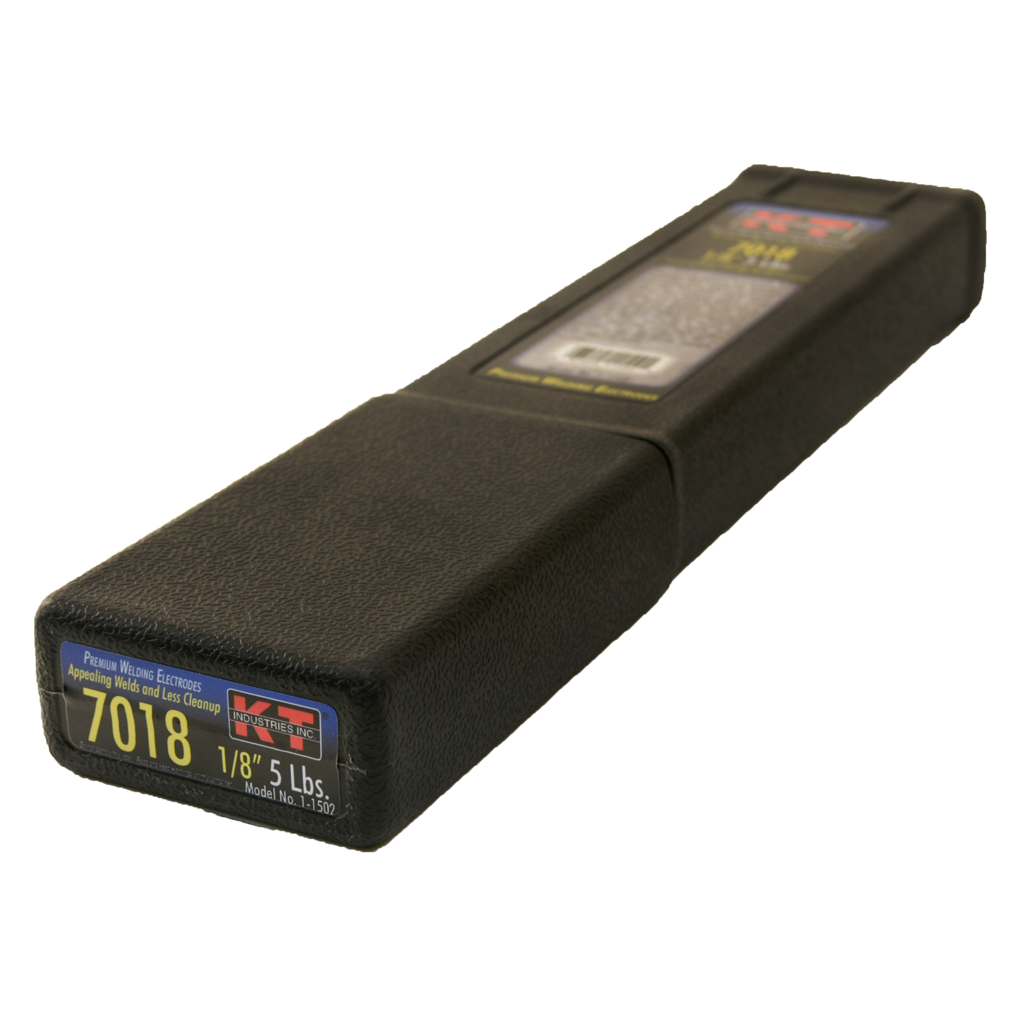 K-T Industries 7018 Welding Electrodes — 1/8in., 5 lbs., Low Hydrogen, 70,000 PSI, Model# 1-1502